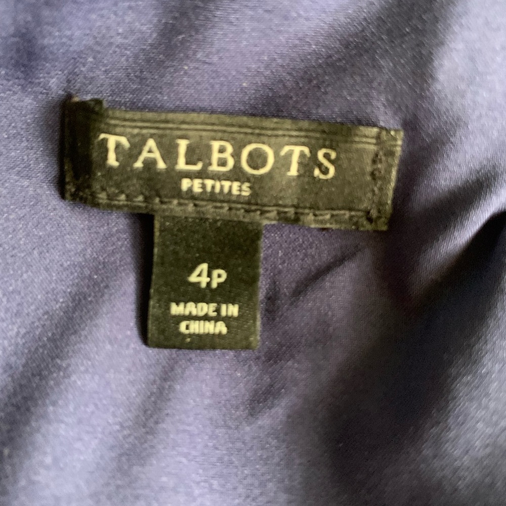 Talbots Vibrent Multi Colored Patterned Sleeveles… - image 7